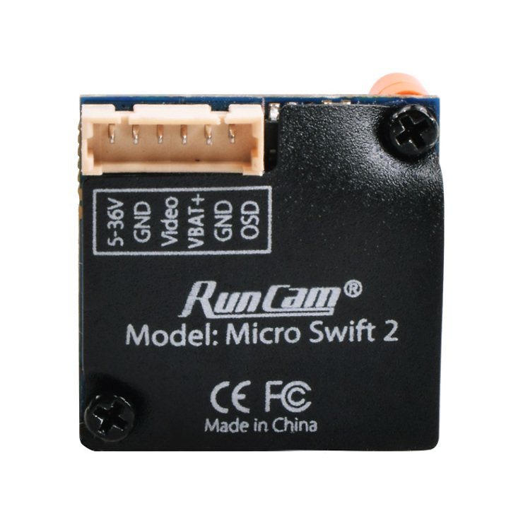 Runcam Micro Swift 2 FPV Kamera - orange - 2.1 Linse - Thumbnail 2