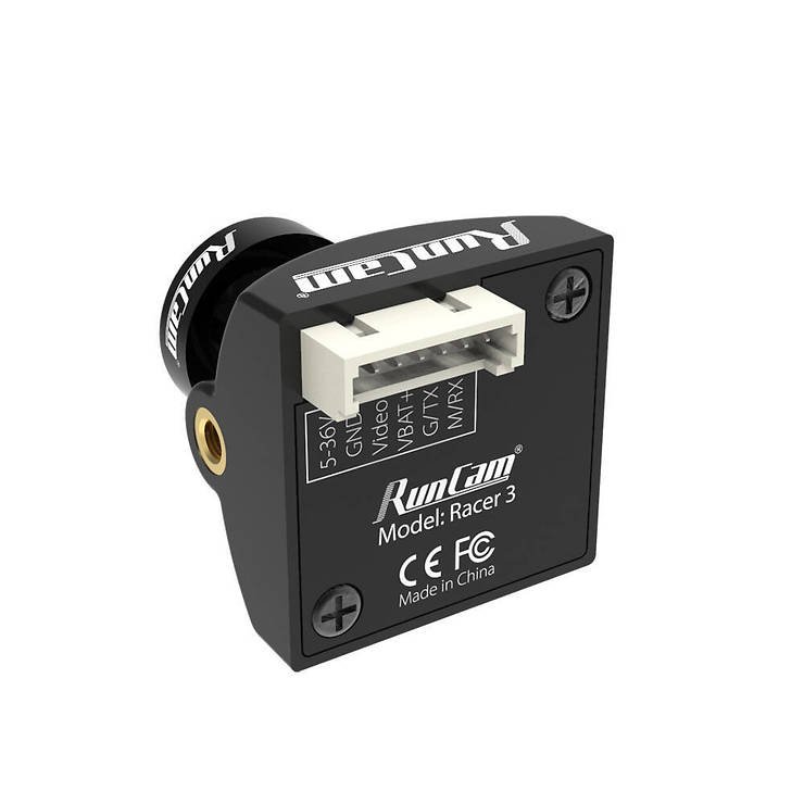 RunCam Racer 3 FPV Kamera 2.1mm schwarz - Thumbnail 4