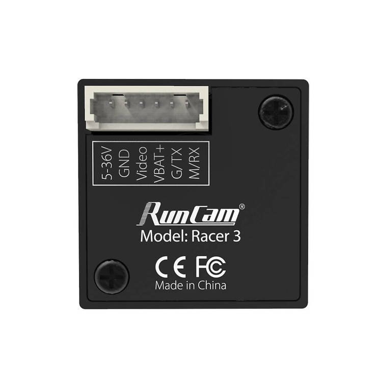 RunCam Racer 3 FPV Kamera 2.1mm schwarz - Thumbnail 3