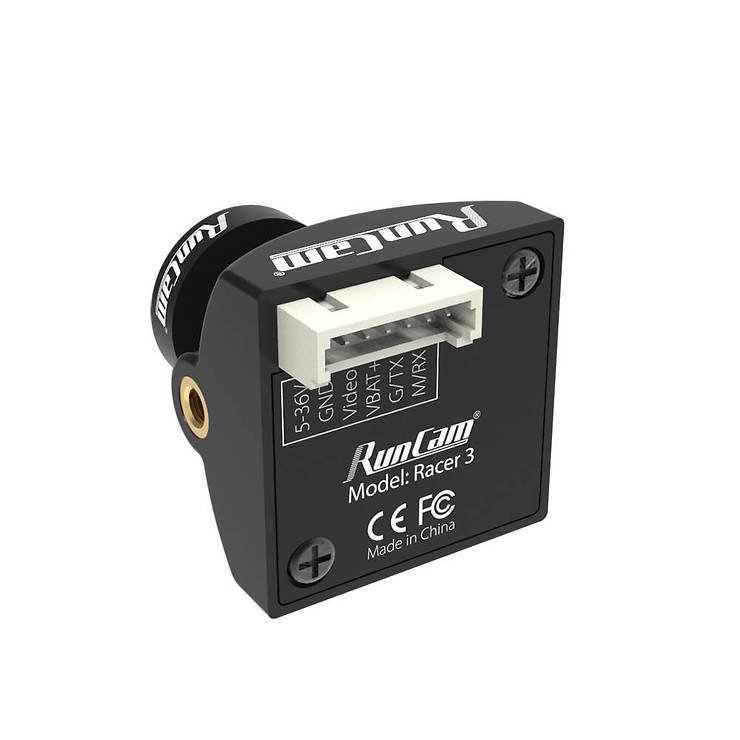 RunCam Racer 3 FPV Kamera 2.1mm schwarz - Thumbnail 2