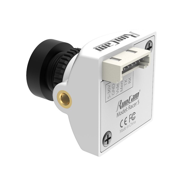 Cámara FPV RunCam Racer 5 Nano blanca - Thumbnail 3
