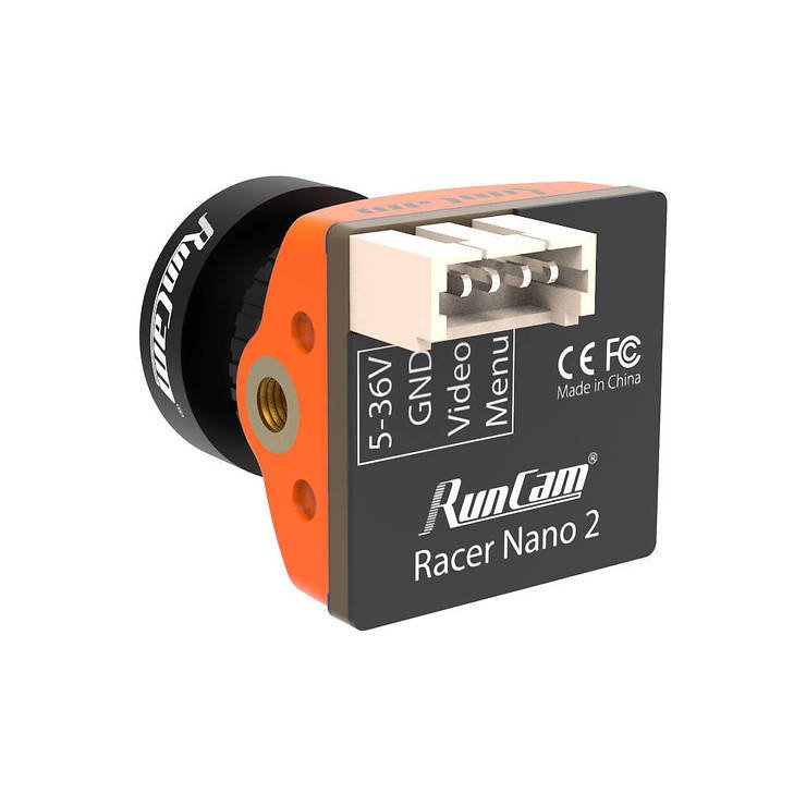 Runcam Racer Nano2 FPV Video Camera 2.1mm Orange - Thumbnail 2