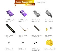 SpeedyBee Mario 5 DJI O4 PRO Upgrade Kit D