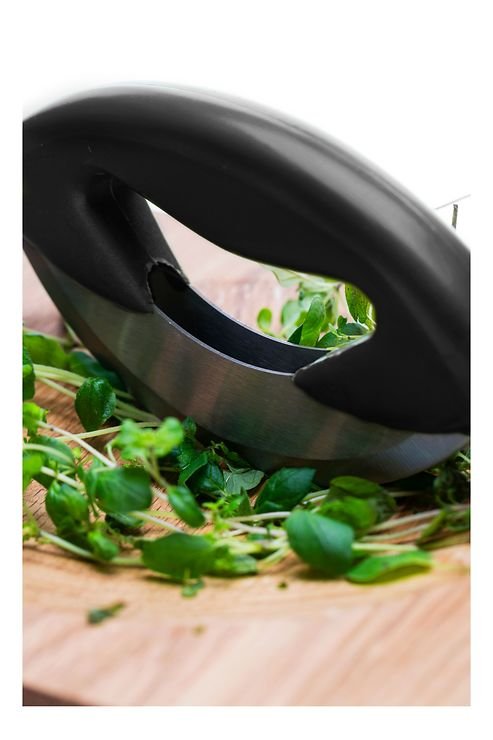 Sagaform Wiegemesser mit Holzunterlage Functional schwarz - Thumbnail 2