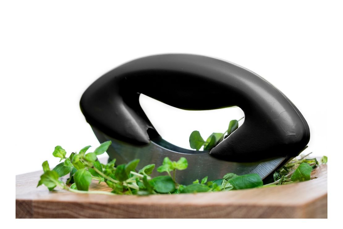 Sagaform Wiegemesser mit Holzunterlage Functional schwarz - Thumbnail 3