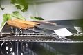 Sagaform BBQ cutlery Bamboo 3-piece - Thumbnail 1