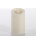 Elephant Candles LED Echtwachs Outdoor Kerze 10x16 cm creme  - Thumbnail 1