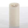 Elephant Candles LED Echtwachs Outdoor Kerze 10x20 cm creme  - Thumbnail 1