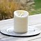Candele Elephant Candle LED in vera cera per esterni 15x20 cm 3 stoppini crema 