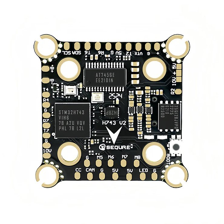 Sequre H743 V2 4-8S Dual BEC X8 Flight Controller FC - Thumbnail 2