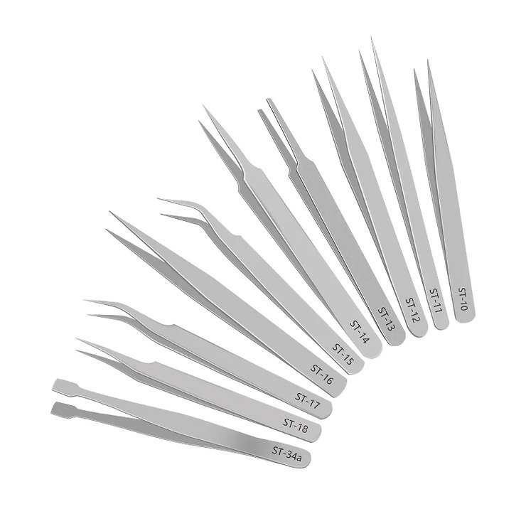 Sequre Pinzetten Set Edelstahl - Thumbnail 1