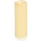 SmartFlame LED candle real wax 10x23 cm ivory remote control smooth