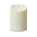 SmartFlame LED Candle Outdoor 9x14 cm ivory remote control