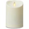 SmartFlame LED Kerze Outdoor 9x14 cm elfenbein fernbedienbar