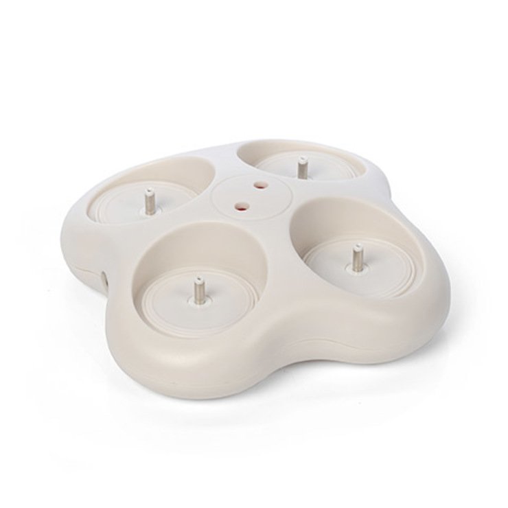 Juego de 4 candelitas a pilas SmartFlame con estación de carga a distancia - Thumbnail 3