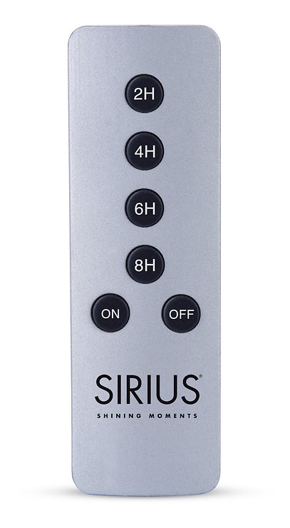 Sirius Fernbedienung silber Aluminium - Pic 1