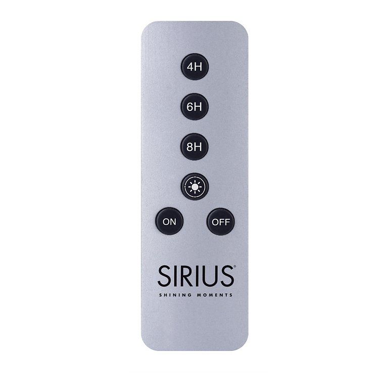 Telecomando Sirius alluminio argento - Pic 1