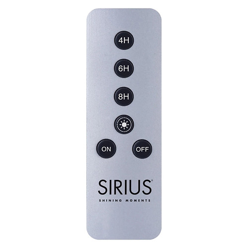 Sirius Fernbedienung Standard – Für LED-Kerzen, Lichterketten & Leuchtdekoration