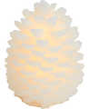 Sirius LED pine cones real wax Clara 14cm white - Thumbnail 5