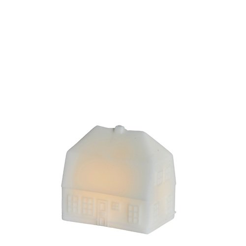 Sirius LED Kerze Kopenhagen Herrenhaus Villa Echtwachs 11,5 cm warmweiß