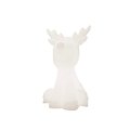 Sirius LED Figurine décorative Naja Renne 14 cm cire véritable blanche - Thumbnail 3