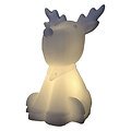 Sirius LED Figurine décorative Naja Renne 14 cm cire véritable blanche - Thumbnail 2