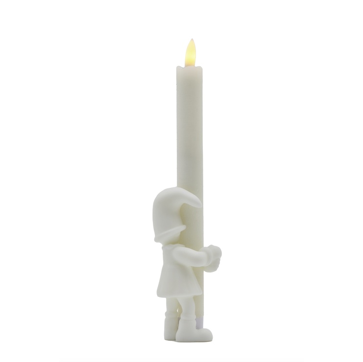 Sirius LED Candle Tinka 5.5 x 24.5 cm, white - Thumbnail 1