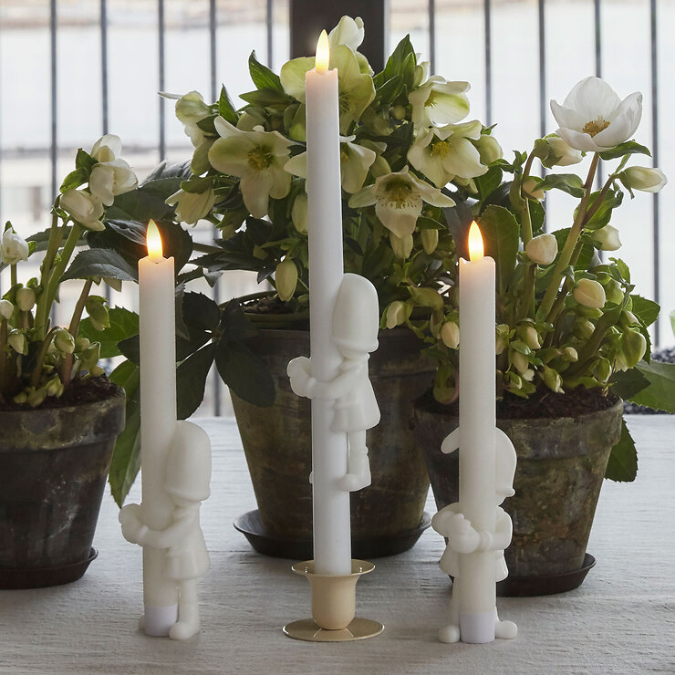 Sirius LED Candle Tinka 5.5 x 29 cm, white - Thumbnail 2