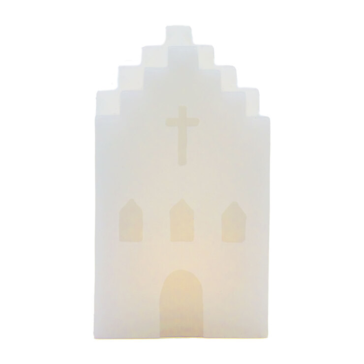 Sirius LED Skagen Church House, 10.5 cm, wax white - Thumbnail 2