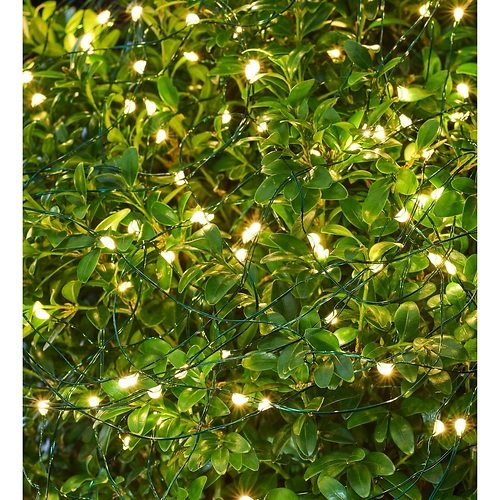 Sirius light chain Knirke 80 LED metal strand outdoor 8 m green