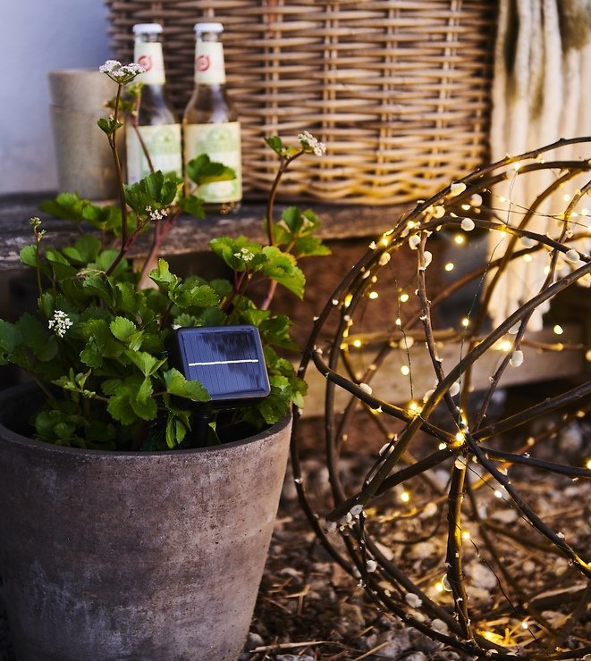 Chaîne lumineuse solaire Sirius Knirke 120 LED 12m - Thumbnail 4