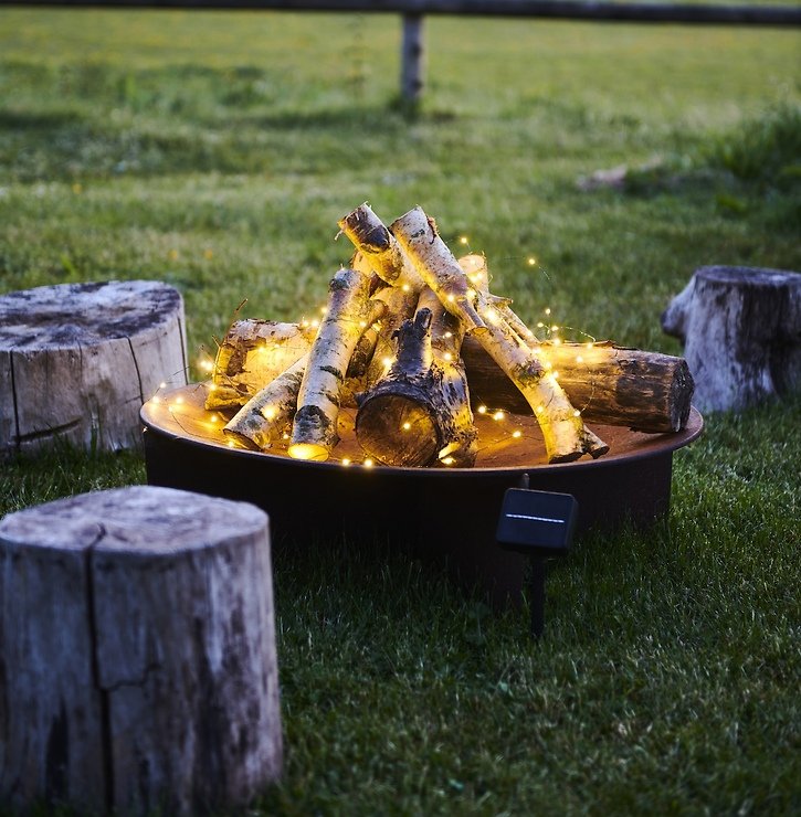 Chaîne lumineuse solaire Sirius Knirke 120 LED 12m - Thumbnail 1