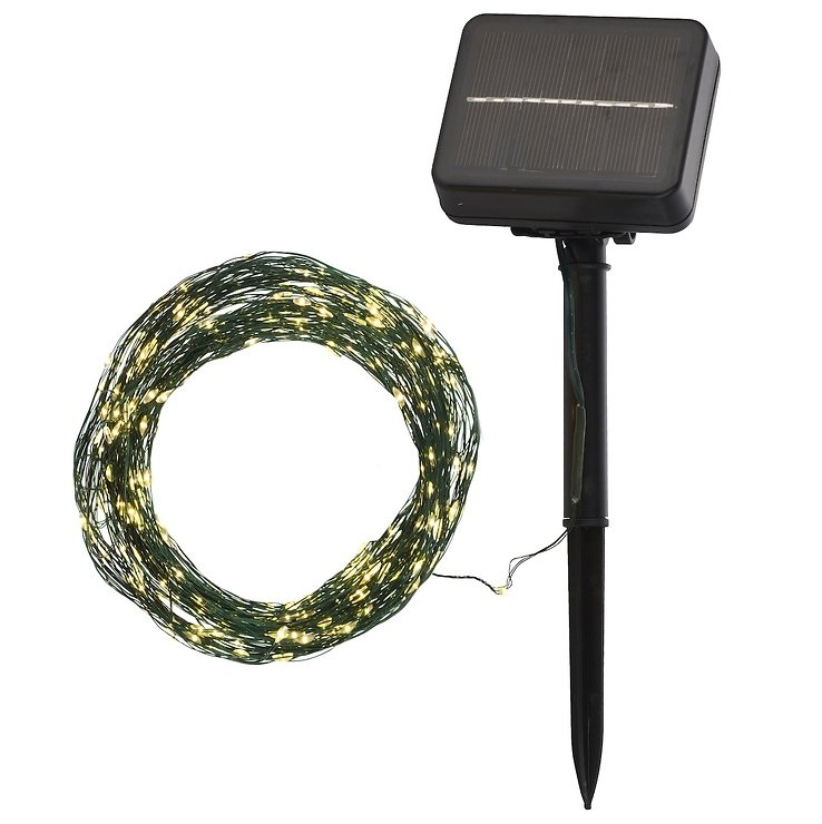 Chaîne lumineuse solaire Sirius Knirke 120 LED 12m - Thumbnail 2