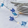 Sirius Lichterkette Selma Fisch 20 LED 2 m batteriebetrieben blau