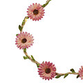 Sirius Flora Summerflowers LED Lichterkette dekorative Blumenlichterkette 2m Pink  - Thumbnail 2