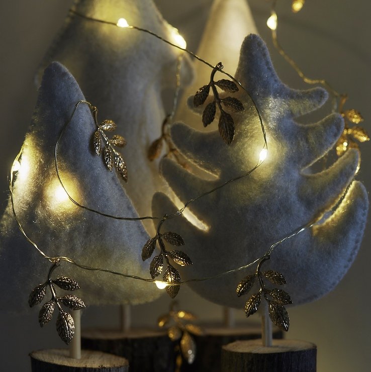 Sirius Guirlande lumineuse Marlin 20 LED blanc chaud 2m à piles - Thumbnail 1