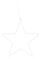 Sirius LED light star Liva Star small 30 cm battery operated metal white - Thumbnail 2