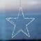 Sirius LED Light Star Liva Star Star piccolo 30 cm a batteria in metallo bianco