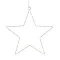Sirius LED Stern Liva Star small 40 LED batteriebetrieben Metall weiß - Thumbnail 1