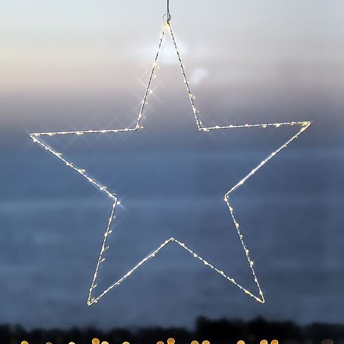 Sirius LED Metall-Leuchtstern Liva Star big 70cm weiß