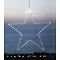 Sirius Stella luminosa a LED Liva Star grande 70cm metallo bianco