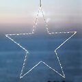 Sirius LED Stern Liva Star big 80 LED Metall weiß - Thumbnail 2