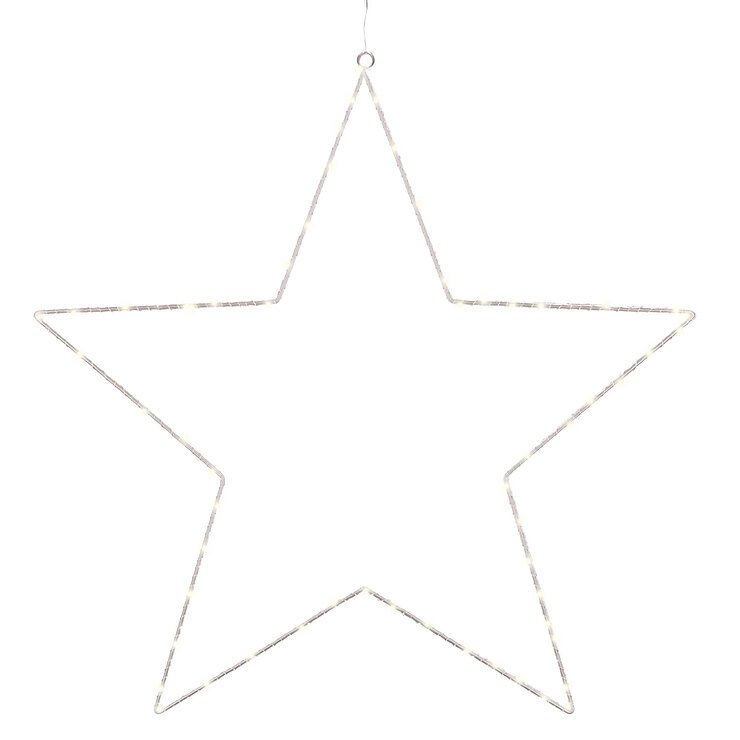 Sirius LED star Liva Star big 80 LED metaliczny biały - Thumbnail 2