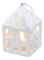Linterna Sirius Deco Estrella Olina 10,5 cm 1 LED de cerámica blanca - Thumbnail 2