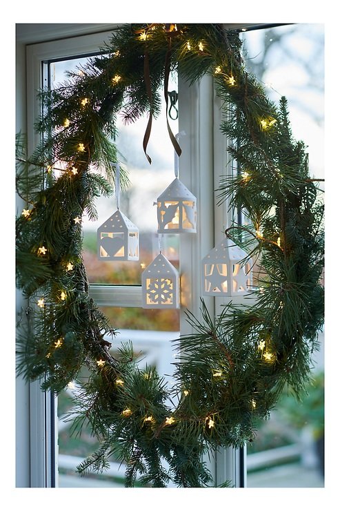 Sirius Deko Keramik-Laterne Olina Angel 1 LED 10,3cm weiß - Thumbnail 3