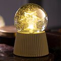 Sirius LED Schneekugel Capella Stern 14,5 cm weiß - Thumbnail 2