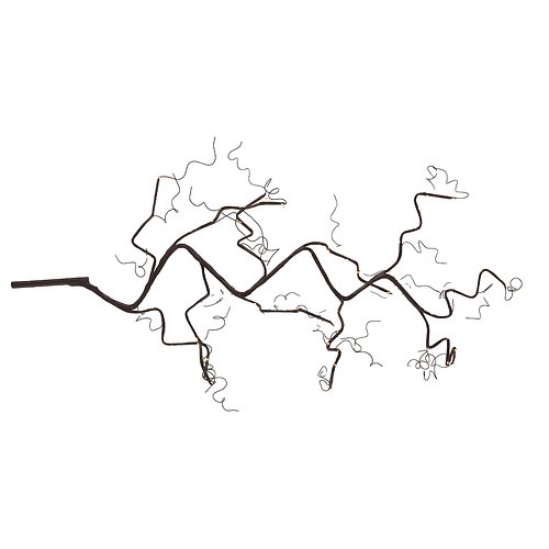 Sirius LED Tree Rasmine 66 LED a batteria 90cm marrone