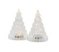 Sirius LED glass trees Lucy set of 2 battery operated 9cm clear - Thumbnail 3