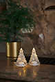 Sirius LED glass trees Lucy set of 2 battery operated 9cm clear - Thumbnail 1