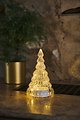 Sirius LED glass tree Lucy 10 LED battery operated 16,5cm clear - Thumbnail 2